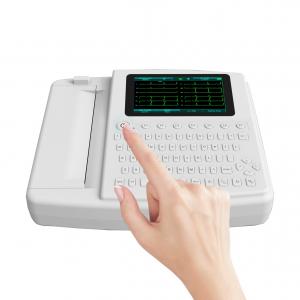 Quality Hospital Color TFT Touch Screen Electronic EKG ECG Machine 7 Inch wholesale