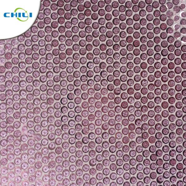 Decorative Application Glitter Wall Fabric Non Woven Easy Cutting