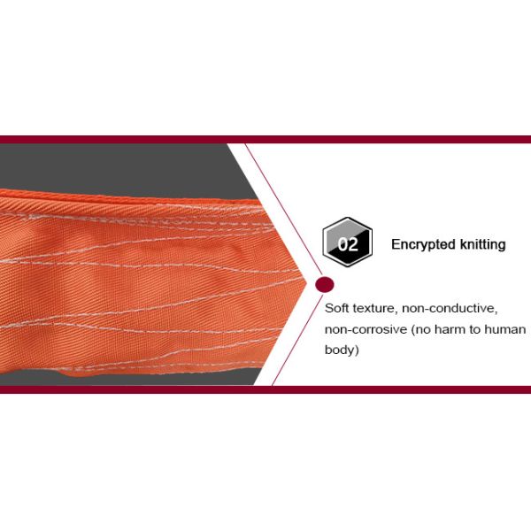 50T Heavy Duty Polyester Lifting Sling Endless Round Sling For Port Loading Unloading