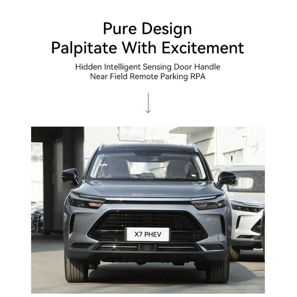 2023 Beijing X7 PHEV 180km/h Hybrid Car 0km 4 Four Wheel Electric Vehicle 0km Used Cars Left Hand Drive and High Speed