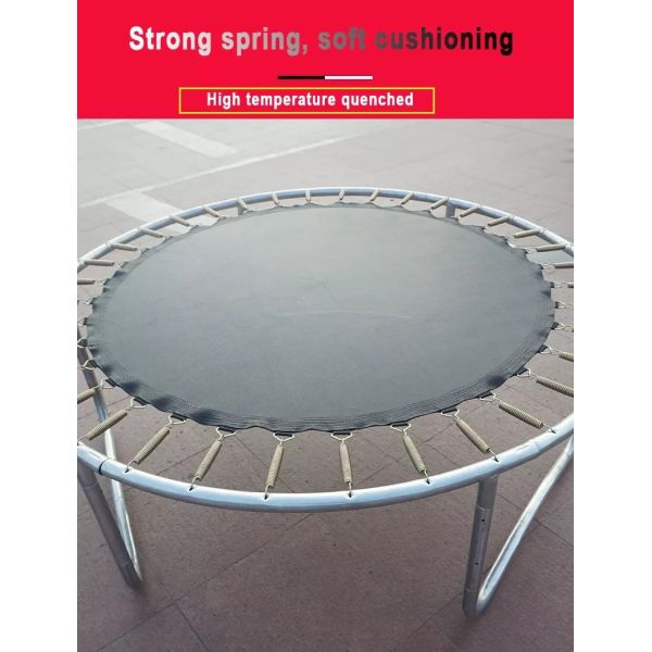 8FT Outdoor Professional Round Children Fitness Jumping Trampoline Bed With Safety Net