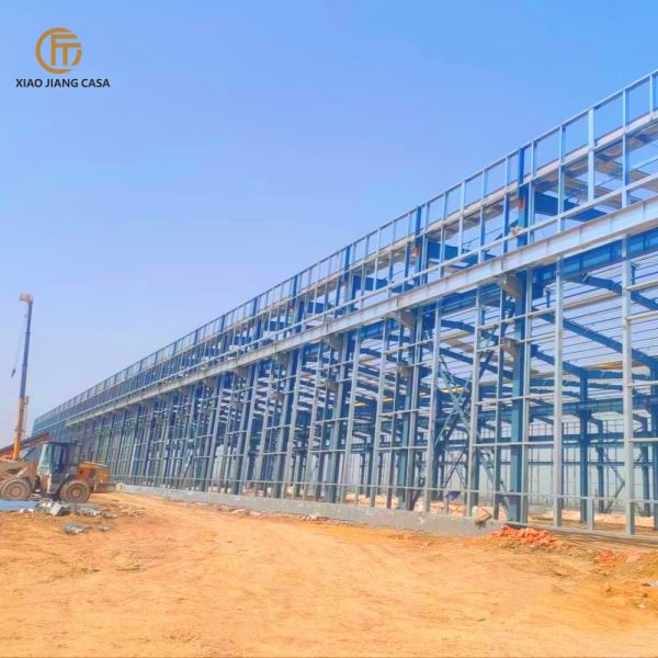 Light Weight Modular Prefabricated Steel Structure Metal Frame Warehouse Workshop Factory Buildings Steel Shed Construction