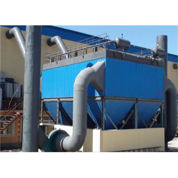 Asphalt Pulse Bag Filter Sawdust 0.5Mpa Dust Collector Machine For Industry