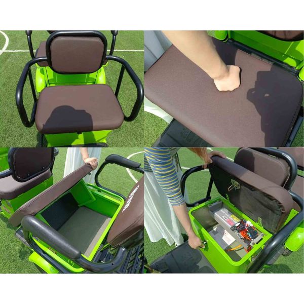 Dual Purpose Adult Loading Pick Up And Delivery Leisure Electric Tricycle