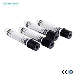 Quality Black Top Erythrocyte Sedimentation Rate Tube 13x75mm 1.6ml sterile wholesale