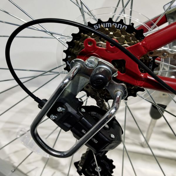 OEM ODM Shimano 7 Speed Commuter Bike 700c Green / Blue / Red