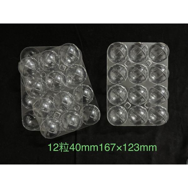 Custom Blister Transparent 54 Cavity Pet Berry Fruit Clamshell Box Disposable Yangmei Fruit Clear Plastic Container Packing Box