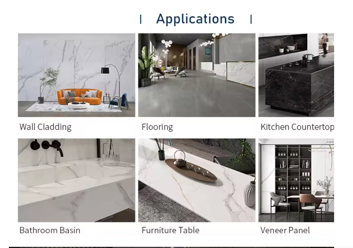 Porcelain Glazed Wall Floor Tiles Non Rectified Glossy Finish Variety Of Colors Available