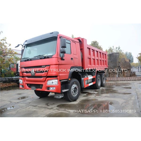 30 Ton Sinotruk Howo Dump Truck 10 Wheeler Heavy Truck For Earth Transportation