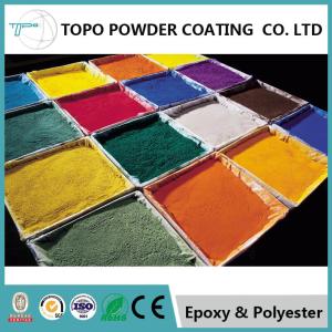 Quality RAL 1003 Industrial Epoxy Polyester Powder Coating High Gloss 3mm Flexibility wholesale