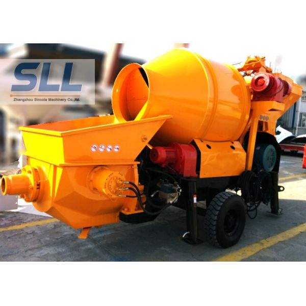 Remote Control Concrete Mixer Machine