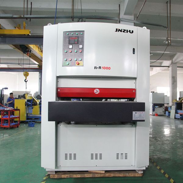 Durable High Efficient Dry Grinding Rr1000mm Metal Parts Surface Deburring Sheet Metal Buffing Drawing Machine For Metal