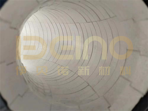 Zirconium Aluminum Concrete Pump Pipeline Seamless Wear Resisting Pump Elbow