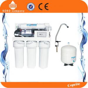Quality Manual Flush Reverse Osmosis Water Filtration System Pur Water Filter With 3.2 Plastic Tank wholesale