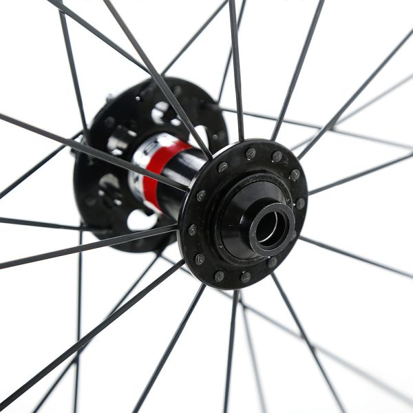 Double Wall Carbon Fiber Wheelset 700C High Modulus Rim Brake