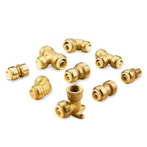 Quality Pipe Coupling Connectors High Pressure Water Pipe 3/4 Quick Faucet Connect Connector Brass Garden Hose Coupler Copper Fittings wholesale