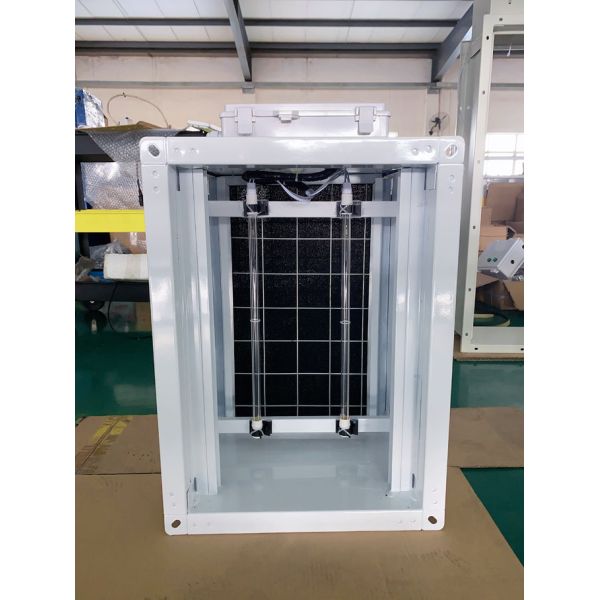 PHT UVC-box equiped with Germicidal Lamps as air sterlizer for Rooftop units ducts or AHU System ducts help kill virus