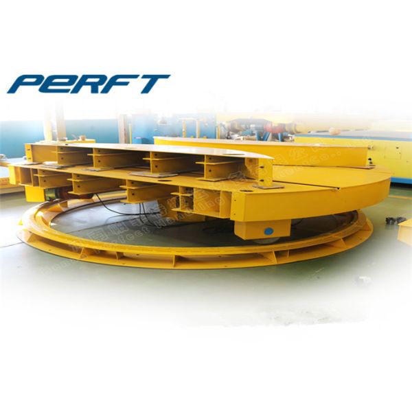 Factory Transfer Material Handling Turntable For Workshop Material Turnover Transportation