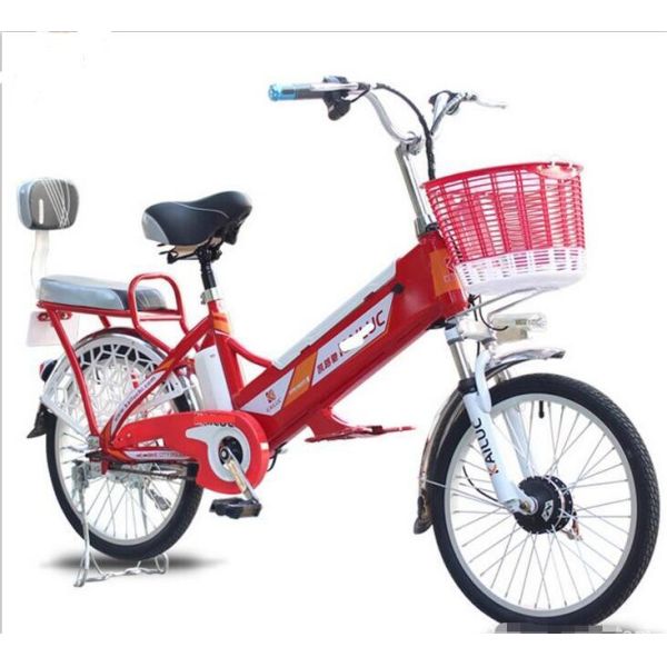Small 6061 Aluminum Alloy 200w 24 Inch Wheel Electric Bike
