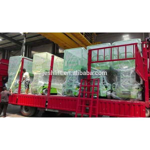 Electric height 12m and 320kg capacity scissor sky Lift Platform for construction