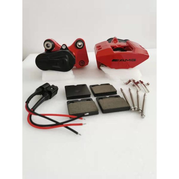 Car Dual Rear Caliper Tesla Electronic Handbrake For 19 Inch Wheel