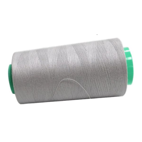 40/2 Spun Polyester Sewing Thread White Uv Resistant Sewing Thread