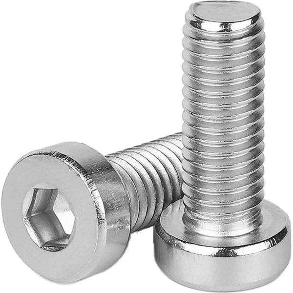 Stainless Steel Fasteners Screw for Gas Meter Thin Cylindrical Head Hexagon Machine Screw Din7984