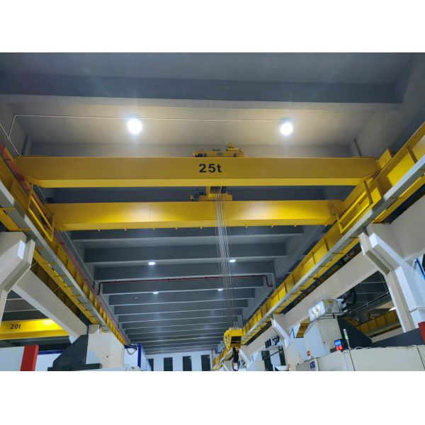 Electric double beam bridge crane 3-500t, working level M5-M7