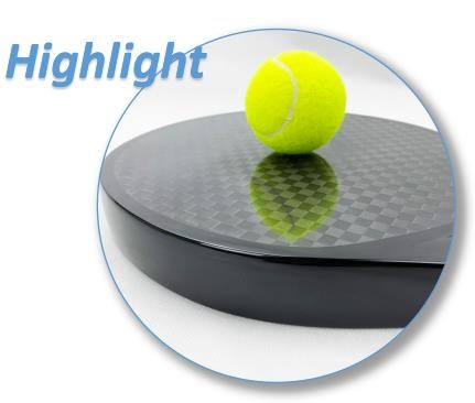 12k Raquetas De Padel Carbon Fiber Custom Padel Tennis Racket