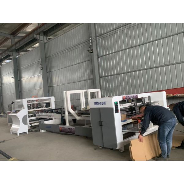 Automatic Grade Automatic Small and Corrugated Box Folder Gluer Carton Gluing Machine