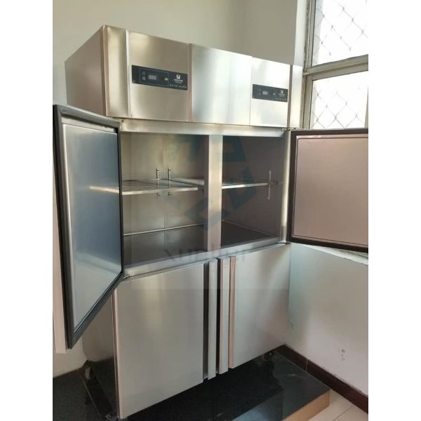 SS201 Vertical Stainless Steel Freezers 1200x700x1960mm