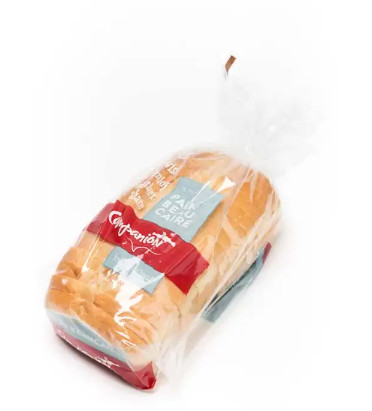 Custom Printed Plastic Bread Bags For Loaf Bread Polythene ISO