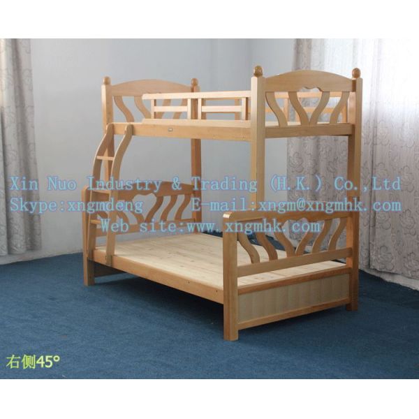 Children wooden children's furniture, wooden bed, wooden baby bed
