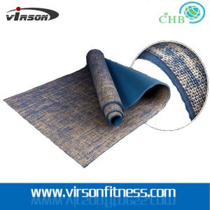 Ningbo virson hot sale natural yoga mat/jute yoga mat