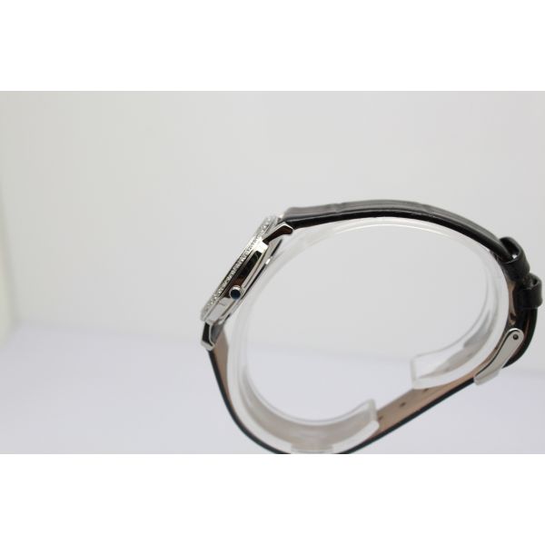 Stainless Steel Women Jewelry Watch Fashion Black Zircon UP Pattern