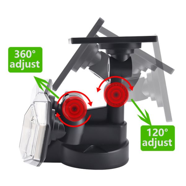 Charging Infrared IP65 5M Solar Powered LED Wall Light