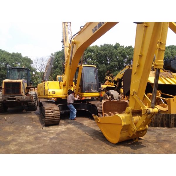 Komatsu excavator PC200-6 PC200-5 PC200-7 used excavator for sale 1.5m3 track excavator isuzu engine minit excavator