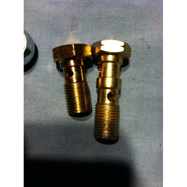 DOT SAE J1401 steel crimped Eye fitting for brake hose