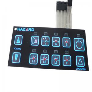 Quality Custom Tactile Membrane Keyboards Waterproof Membrane Switches Graphic Overlays wholesale