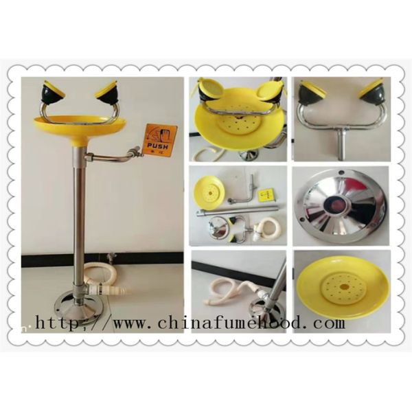 Cheap School Commercial Lab Fittings Eyewash Station Stainless Steel for sale