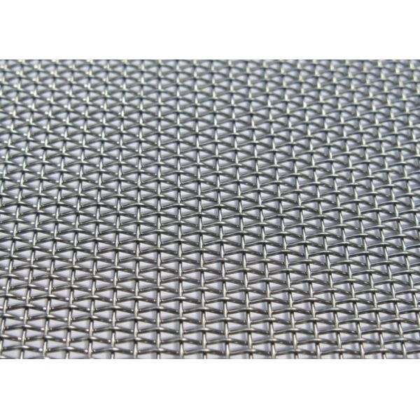 304 316 Square Anticorrosion Stainless Steel Woven Wire Mesh