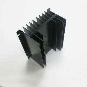 China Light Weight Anodizing Black Heat Sink Thermal Heat Dissipation on sale