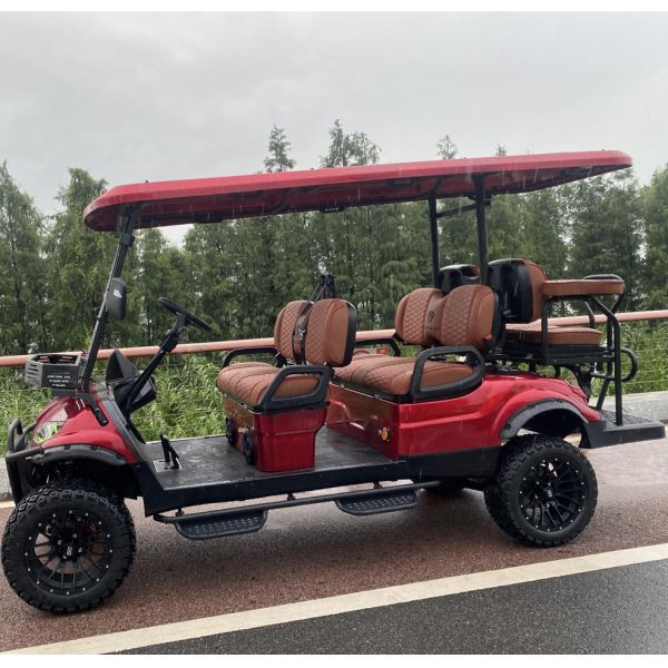 6 Seat Electric Golf Cart 6 Seater Lifted Golf Cart 6 Seater EV Golf Cart