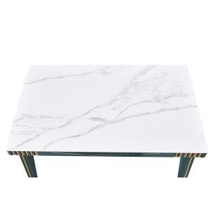 Quality Modern Solid Wood Marble Rock Slate Dining Table wholesale