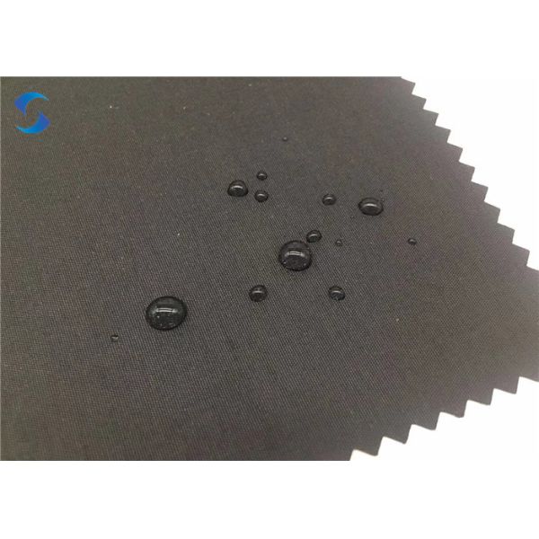 Jacket Poly 185T Polyester Taslan Fabric PU Milky Waterproof