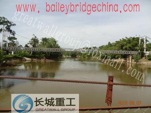 Quality Bailey bridge/Bailey Suspension bridge/Steel structure suspension bridge wholesale