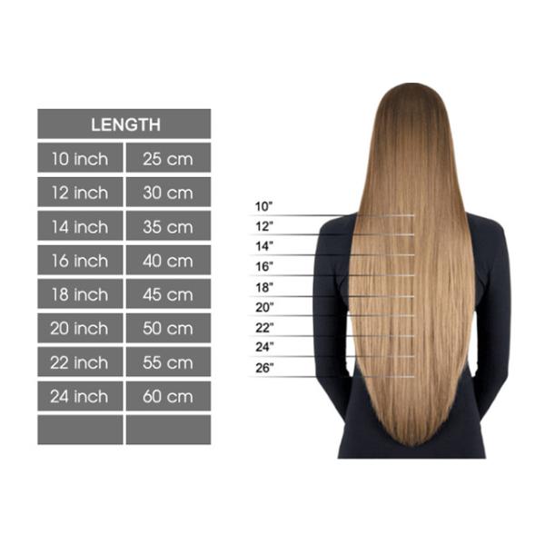 Top Quality Natural Real Human U Tip Nail Hair Extensions
