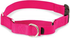 Quality Martingale Soft Nylon Dog Collar With Quick Snap Buckle wholesale