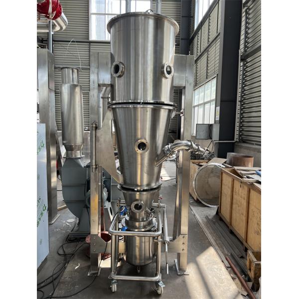 FLP 60 Granulate Mixer Dryer Coating One Step Fluid Bed Granulator Machine