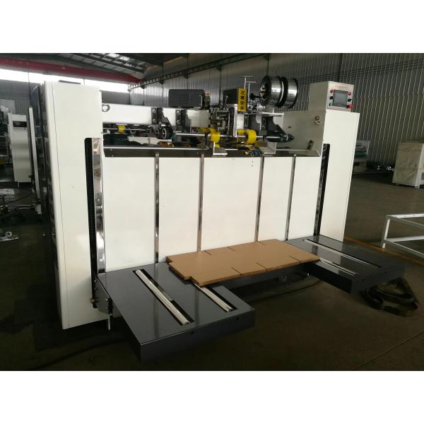 BDJ Carton Box Stitching Machine , Automatic Corrugated Box Making Machine